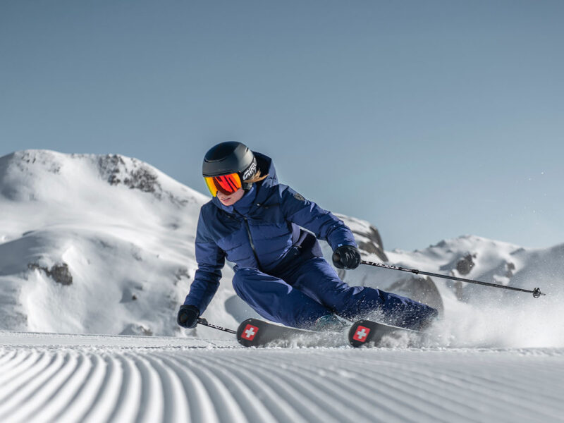 Stöckli Skisaison 2025 Action